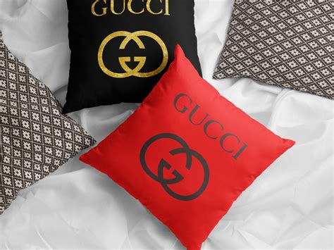 gucci pillow fake|luxury velvet pillows.